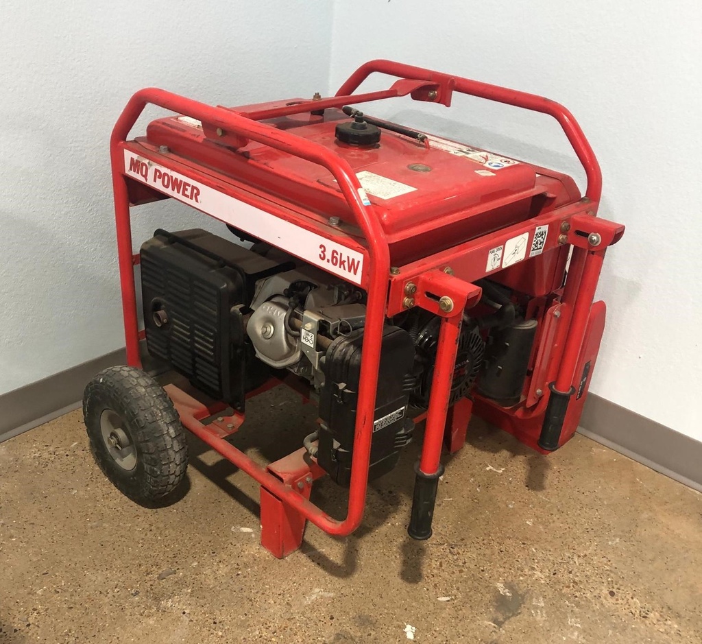 Generator Multiquip GA-3.6HR 3600 Watt Portable Serial Number: 5802989