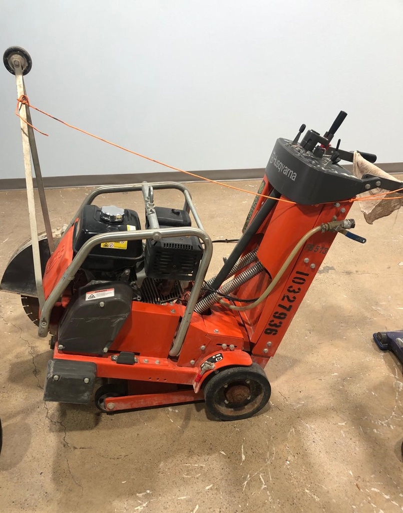  Husqvarna FS513 Self Propelled Walk Behind Concrete Floor Saw 20 INCH 