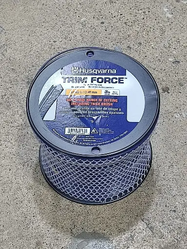 [529433001] Husqvarna Titanium Force 0.095-Inch, 840-Foot Squared String Trimmer Line